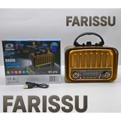 Everton RT-676 Retro Görünümlü 3 Band FM/AM/SW Radyo, Bluetooth Hoparlör ve Fenerli Klasik Tasarım - 6
