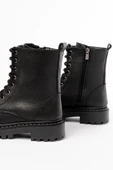 1101-2289 Siyah Luna Bağcıklı Fermuarlı Günlük Kadın Bot thumbnail 4