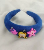 Taç Kız Çocuk Renkli Desenli Saç Aksesuarı - 2