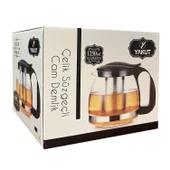 Yakut Çelik Süzgeçli Demlik 1250 ml - 4