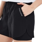 Kadın Siyah Şort S241144-001 thumbnail 6