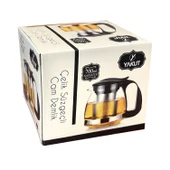 Yakut Çelik Süzgeçli Demlik 700 ml - 4
