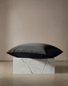 Cozy Home Halo Saten Yastık Kılıfı Siyah 50x70 thumbnail 1