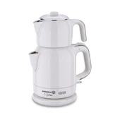 Korkmaz A331-08 Çaytema Vanilya/Krom 1600 W Çay Makinesi - 2