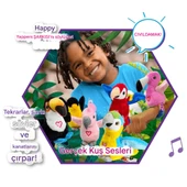 Peluş Ses Tekrarlı Hayvan Bileklik Aksesuar - Pembe Flamingo - 4