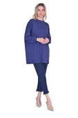invee Basıc Tunik indigo 6977 thumbnail 1