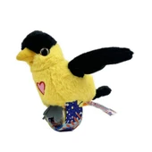 Peluş Ses Tekrarlı Hayvan Bileklik Aksesuar - Saka Kuşu - 1