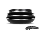 Leggno AIO2200SET4 All in One Titanium 4 Parça Tava Seti - 1