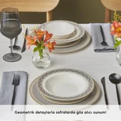 Karaca Globe 24 Parça 6 Kişilik Yemek Takımı - 5