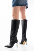 SYT-2004 Siyah Günlük Bayan Çizme thumbnail 4