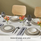 Karaca Globe 24 Parça 6 Kişilik Yemek Takımı - 9