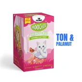 Moochie Çizgili Ton Palamut Aromalı Krema Kedi Ödülü 30 x 15gr thumbnail 2