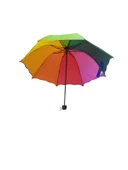 Rubenis Rüzgara Dayanıklı Gökkuşağı Bayan Şemsiyesi 8 Tel Manuel thumbnail 3