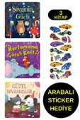 ARABALI STİCKER HEDİYELİ - OKUL ÖNCESİ RESİMLİ KİTAPLAR MASAL - SEVGİNİN GÜCÜ - HORTUMUMA ÇÖREK ... thumbnail 1