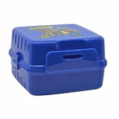 Beslenme Kutusu 4 Bölmeli Batman Mavi Renk Erkek Figürlü 1 Adet Yemek Saklama Kabı Beslenme Çantası - 2