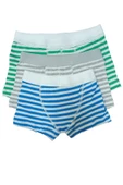 Blackspade Kampanyalı  Erkek Çocuk Çizgili Pamuk Boxer - 2