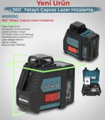 Max Extra MXP03G 360° Yataylı Çapraz Lazer Hizalama - 1