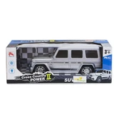 8578-2A Kumandalı Şarjlı Jeep Cross Country -Limon Oyuncak thumbnail 1