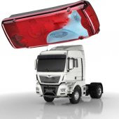 MAN TGA - TGE - TGX SAĞ ARKA STOP LAMBASI SOKETLİ - 1