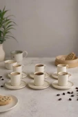 Bambum Dante - 6 Kişilik Kahve Fincan Takımı Altın thumbnail 5