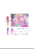 Barbie Fantasy Advent Calendar 24'lü Süpriz Kutu JFL66 Lisanslı Ürün thumbnail 2