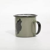 FreeCamp Campers Emaye Mug 350ml-YEŞİL thumbnail 9