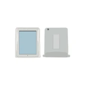 Jr Gear Su Geçirmez IPad Uyumlu Kılıf-BEYAZ thumbnail 2