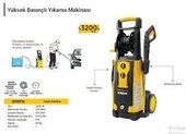 RTRMAX RTM716 3200 Watt 225 Bar Yüksek Basınçlı Yıkama Makinesi thumbnail 2
