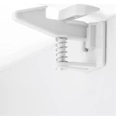 BUFFER® Bebek Çocuk Güvenliği Korumalı Yapışkan Çekmece ve Dolap İçin Tutucu Gizli Güvenlik Kilidi - 4