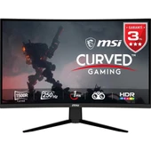 MSI G32C4X 31.5" 1 ms Full HD Curved 250 Hz Oyuncu Monitörü Teşhir thumbnail 1