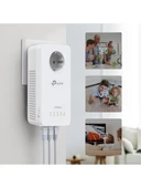 TP-Link TL-WPA8631P KIT  Powerline Adaptör  Priz Soketli AV1300 & AC1200 Mbps Hız  Dual Band Wi-Fi  Kolay Kurulum  3 Gigabit Port  MU-MIMO  Beamforming  Stabil Bağlantı Tak ve Çalıştır thumbnail 8