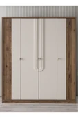 Gardırop, Megan 4 Kapaklı Dolap thumbnail 2
