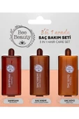 Bee Beauty 3'ü 1 Arada Seyahat Seti 3 x 10 ml (Şampuan + Saç Kremi + Saç Sütü) - 1