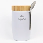 Igloo Bamboo Yemek Termosu 500ml-BEYAZ thumbnail 8