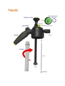 Zhltools Basınçlı Araç Yıkama Pompası 2 Litre thumbnail 8