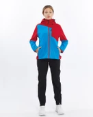 Mapamyumco Windbreaker Kadın Ceket-MAVİ-KIRMIZI thumbnail 1