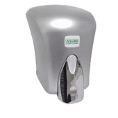 Omnipazar Vialli F6C Hazneli Köpük Sabun Dispenseri Gri - Krom 1000 ml thumbnail 1