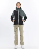 Mapamyumco Windbreaker Kadın Ceket-FÜME-SİYAH thumbnail 1