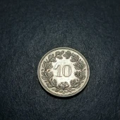 Escoines Koleksiyon 3996368ddae80769f8 2014 İsviçre 10 Rappen ÇA/ÇİL eski yabancı madeni para thumbnail 3