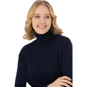 Kadın Lacivert Basic Kazak 1629797 - 16