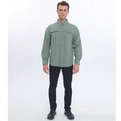 FreeCamp Novella Erkek Gömlek-YEŞİL thumbnail 10