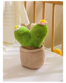 Selay Toys Kaktüs Krem Saksı 30 cm 9889 - 2