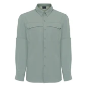 FreeCamp Novella Erkek Gömlek-YEŞİL thumbnail 6