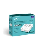 TP-Link TL-WPA8631P KIT  Powerline Adaptör  Priz Soketli AV1300 & AC1200 Mbps Hız  Dual Band Wi-Fi  Kolay Kurulum  3 Gigabit Port  MU-MIMO  Beamforming  Stabil Bağlantı Tak ve Çalıştır thumbnail 3