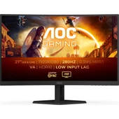 AOC C27G4ZXE 27" 0.3 ms Full HD Curved 280 Hz Oyuncu Monitörü Teşhir - 1