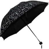 Eleven Market Matematik Formül Desenli Şemsiye Çanta Boy Şemsiye thumbnail 4