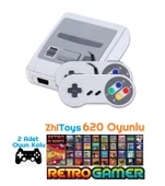 Zhltoys 620 Oyunlu Mini Retro Atari Oyun Konsolu Klasik Oyunlu Tv Atarisi 2 Kollu Oyun Konsolu thumbnail 1