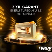 TURBO 62 AH. (60 AMPER UYUMLU) 600A (EN) (3 YIL PETLAS GARANTİLİ) (ÜRETİM TARİHİ: 2025) thumbnail 2