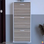 Modilayn VARBİ Asma Kapı Önü 52x 115x 26 cm’ lik 3 Düşer Kapak 6 Göz Bölmeli Ayakkabılık thumbnail 4