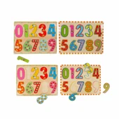 5215 -Wooden Puzzle Numbers 10 Parça thumbnail 4
